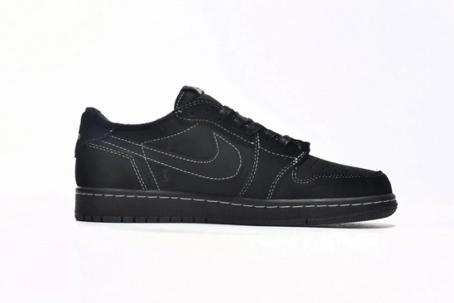 One Kick Air OG Scott DM7866-001 Phantom 1 Travis Low Black Jordan x 0724